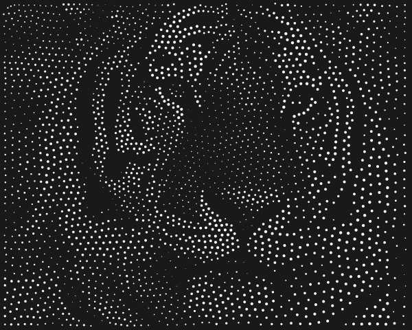 Stippling (Voronoi) Pattern